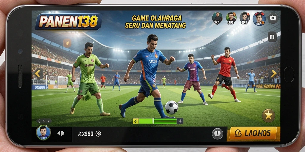 Tampilan gameplay seru dalam PANEN138