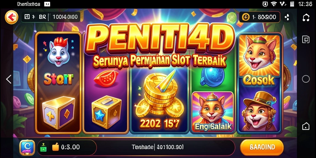 Tampilan gameplay yang mendebarkan dari <strong>PENITI4D</strong> dalam aksi.