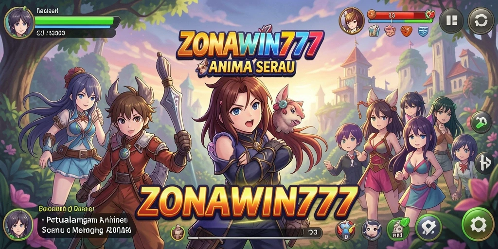 Gameplay seru ZONAWIN777 menampilkan petualangan Anime yang mendebarkan.