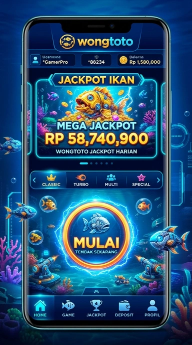 Daftar aplikasi terbaru di halaman utama wongtoto.